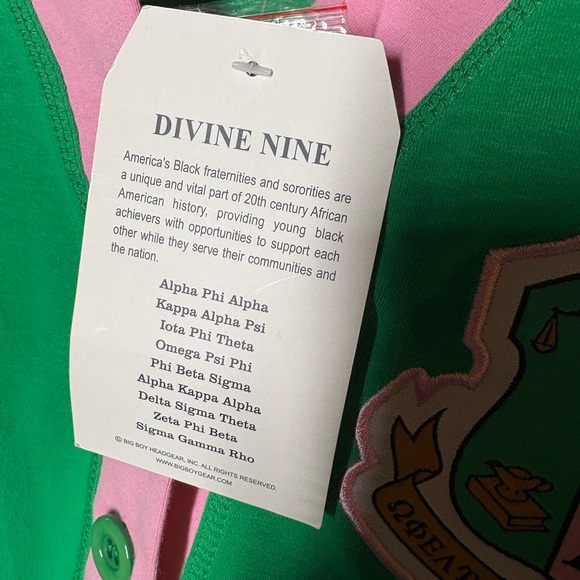 {NWT} BIGBOY Green and Pink Cardigan with Embroidery - Picture 3 of 7